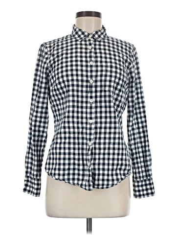 J.Crew Factory Store Long Sleeve Button-Down Shirt (view 1)