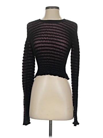 T by Alexander Wang Long Sleeve Top (view 1)