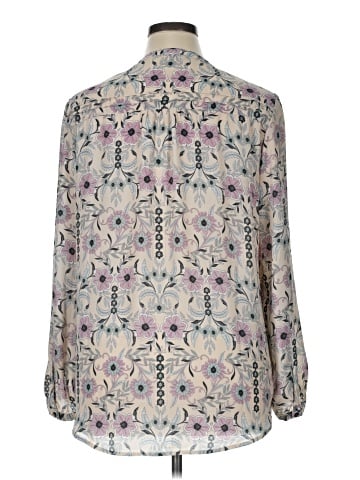 LC Lauren Conrad Long Sleeve Blouse (view 2)