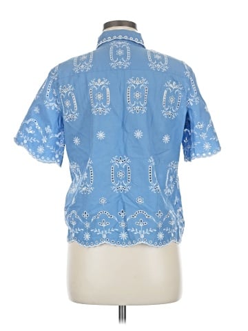 Ann Taylor Short Sleeve Blouse (view 2)