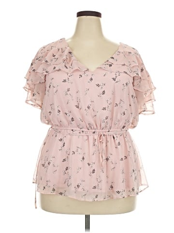 Lane Bryant Short Sleeve Blouse (view 1)