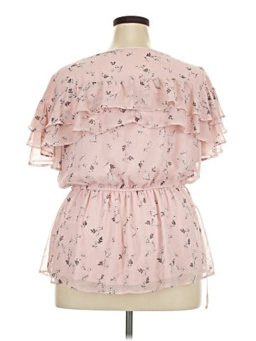 Lane Bryant Short Sleeve Blouse (view 2)