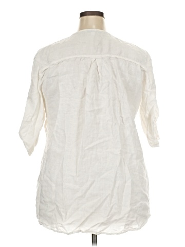 Company Ellen Tracy 3/4 Sleeve Button-Down Shirt (view 2)