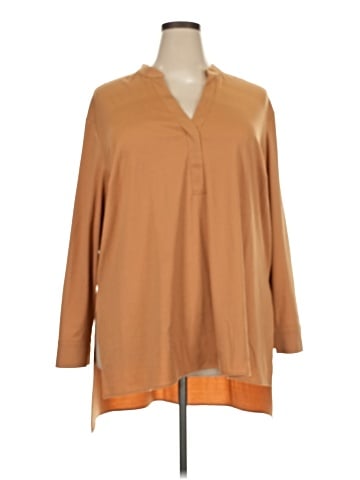 Universal Standard Long Sleeve Blouse (view 1)