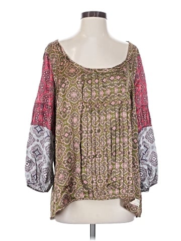 Odd Molly 3/4 Sleeve Silk Top (view 1)