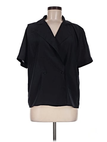 Jones New York Short Sleeve Blouse (view 1)