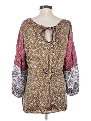 Odd Molly 3/4 Sleeve Silk Top (view 2)