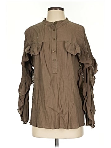Easel 3/4 Sleeve Blouse (view 1)