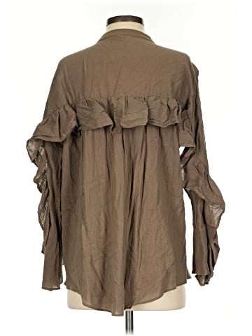 Easel 3/4 Sleeve Blouse (view 2)