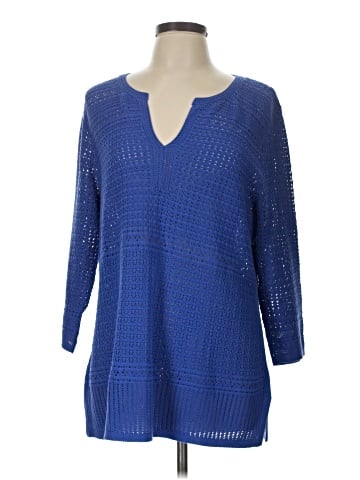 Talbots 3/4 Sleeve Top (view 1)