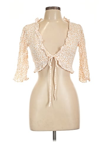 For Love & Lemons 3/4 Sleeve Blouse (view 1)