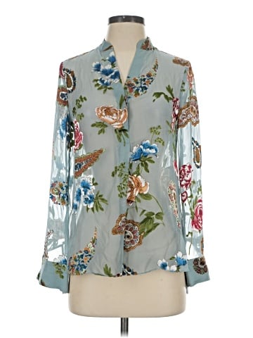 Alice + Olivia Long Sleeve Blouse (view 1)