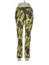 Lucy Paris Print Yellow Active Pants Size L - photo 1