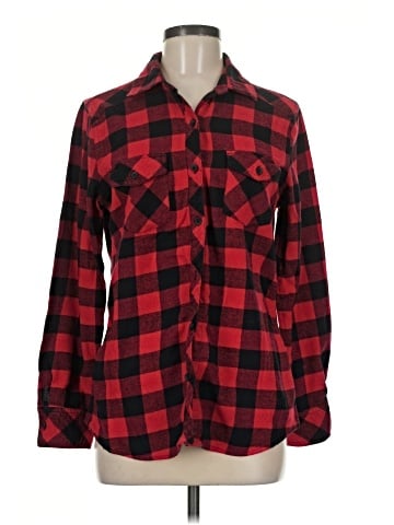 Ci Sono Long Sleeve Button-Down Shirt (view 1)