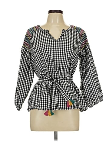 Madewell 3/4 Sleeve Blouse (view 1)
