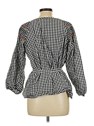 Madewell 3/4 Sleeve Blouse (view 2)