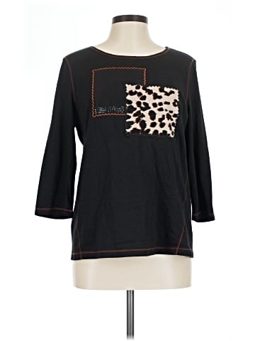 Zenergy by Chico's 3/4 Sleeve T-Shirt (view 1)