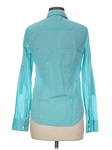 J.Crew Factory Store Long Sleeve Button-Down Shirt (view 2)