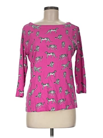 Chico's 3/4 Sleeve T-Shirt (view 1)