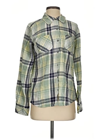 Natural Reflections Long Sleeve Button-Down Shirt (view 1)