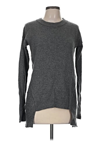 Aqua Cashmere Pullover Sweater (view 1)