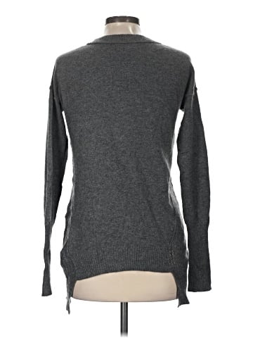 Aqua Cashmere Pullover Sweater (view 2)