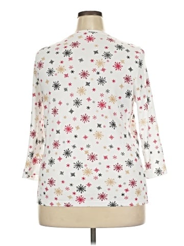 Karen Scott 3/4 Sleeve T-Shirt (view 2)
