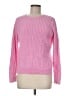 Basic Editions 100% Cotton Pink Pullover Sweater Size M - photo 1