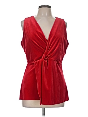H By Halston Sleeveless Blouse (view 1)
