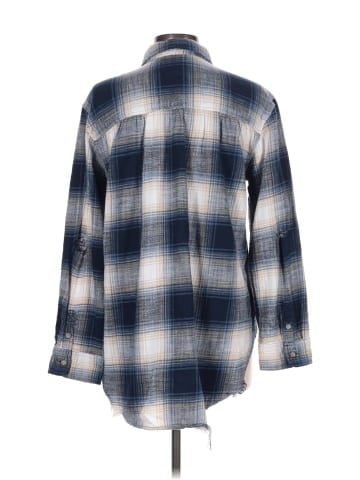 American Eagle Outfitters Long Sleeve Button-Down Shirt (view 2)