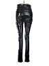 Pull&Bear Metallic Black Active Pants Size 6 - photo 2