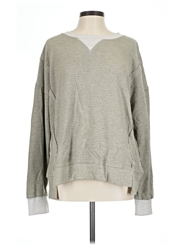 Hem & Thread Pullover Sweater (view 1)