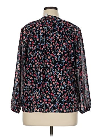 J.Crew Factory Store Long Sleeve Blouse (view 2)