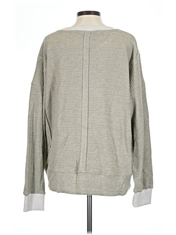 Hem & Thread Pullover Sweater (view 2)