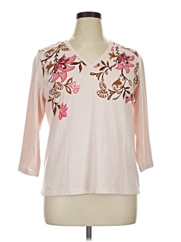 Chico's 3/4 Sleeve Blouse (view 1)