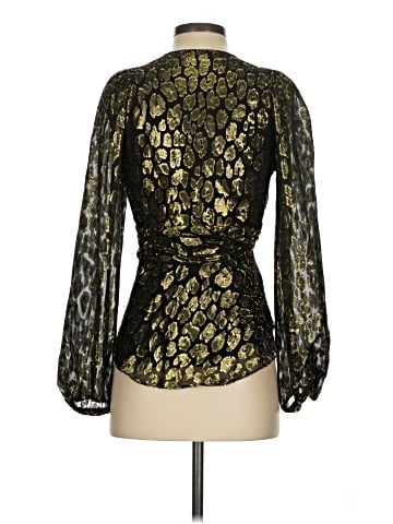 A.L.C. Long Sleeve Silk Top (view 2)