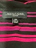 Notations Stripes Pink Long Sleeve Blouse Size 3X - photo 7