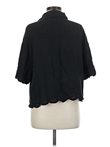 Design History 3/4 Sleeve Button-Down Shirt (view 2)