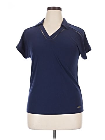 Jones New York Signature Short Sleeve Blouse (view 1)
