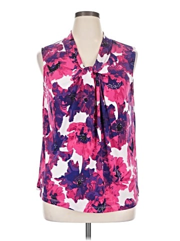 Calvin Klein Sleeveless Blouse (view 1)
