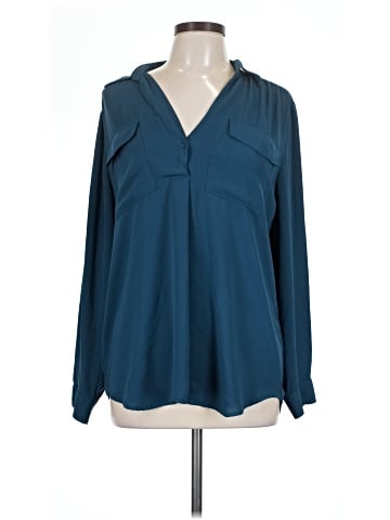 Ann Taylor Long Sleeve Blouse (view 1)