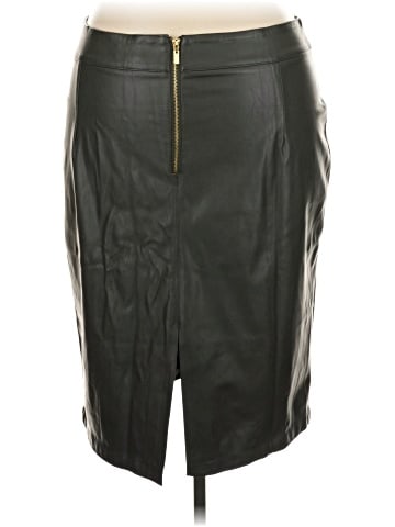 Modamix By Brandon Thomas Faux Leather Skirt (view 2)
