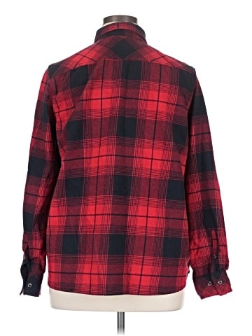 Natural Reflections Long Sleeve Button-Down Shirt (view 2)