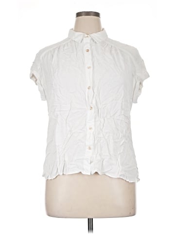 Rose + Olive Sleeveless Button-Down Shirt (view 1)