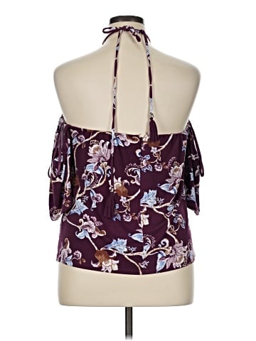 White House Black Market 3/4 Sleeve Blouse (view 2)