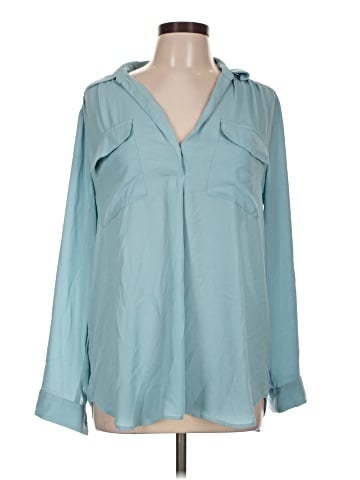 Ann Taylor Long Sleeve Blouse (view 1)