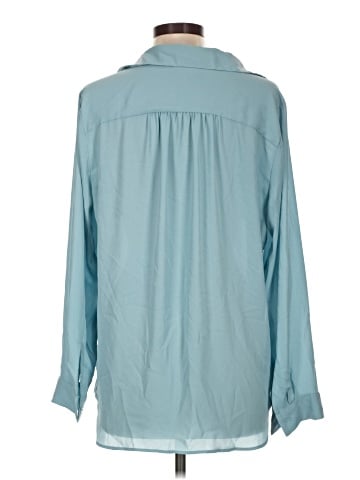 Ann Taylor Long Sleeve Blouse (view 2)
