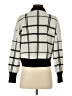 Express Checkered-gingham Gray Pullover Sweater Size S - photo 2