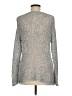 Caslon Metallic Silver Pullover Sweater Size M - photo 2