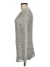 Caslon Metallic Silver Pullover Sweater Size M - photo 5
